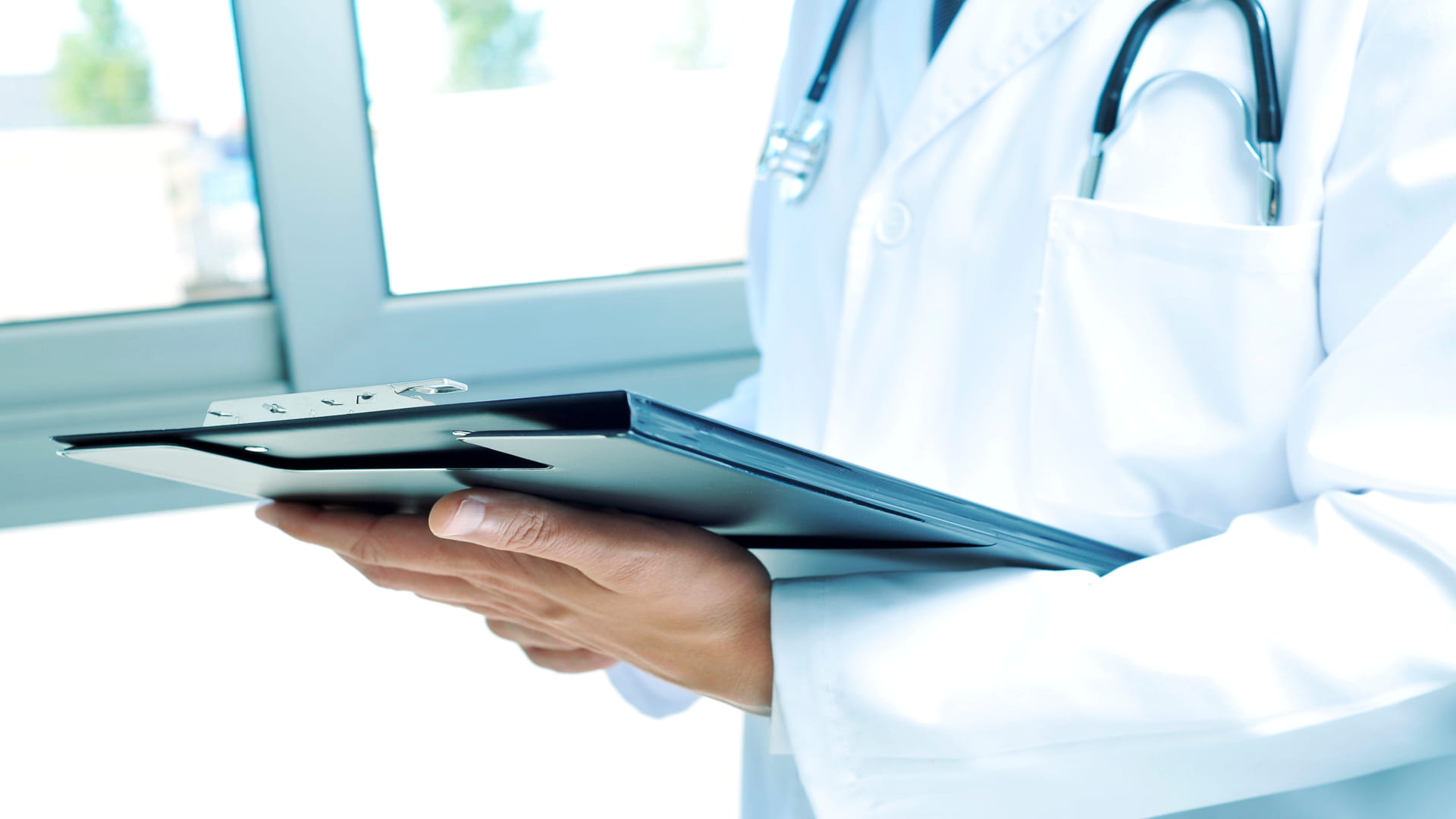 Doctora en un hospital