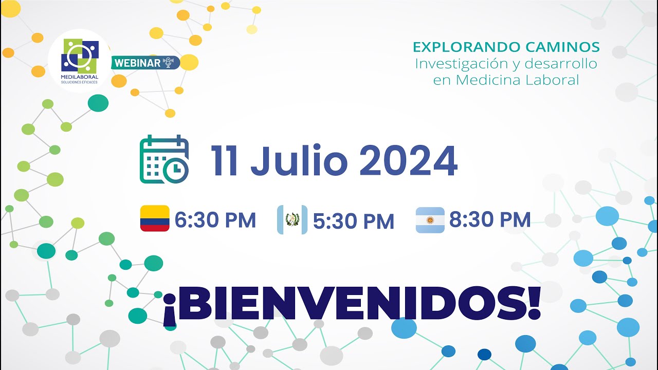 Webinar GRATUITO: EXPLORANDO CAMINOS Investigación y desarrollo en Medicina Laboral