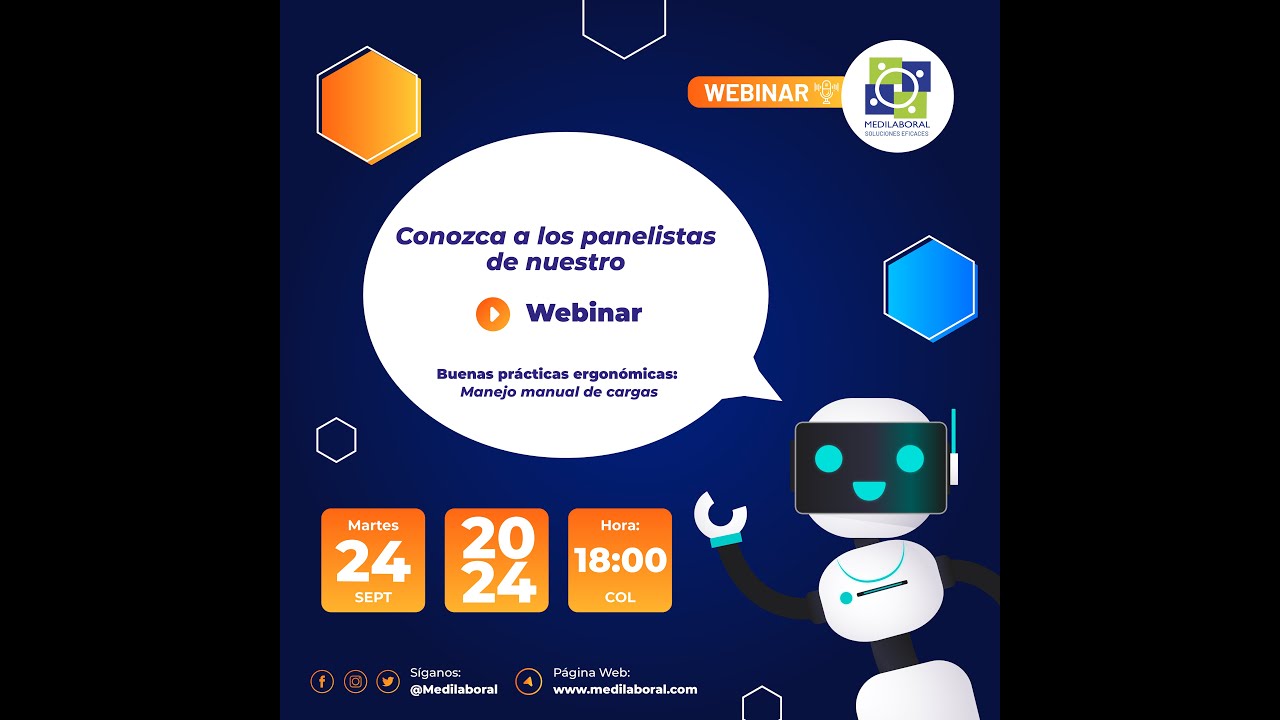 Webinar GRATUITO. Buenas Prácticas Ergonómicas: Manejo Manual de Cargas